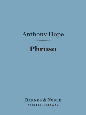 cover image of Phroso (Barnes & Noble Digital Library)